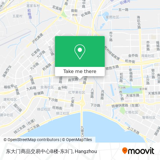 东大门商品交易中心B楼-东3门 map