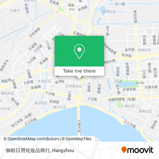 御栢日用化妆品商行 map