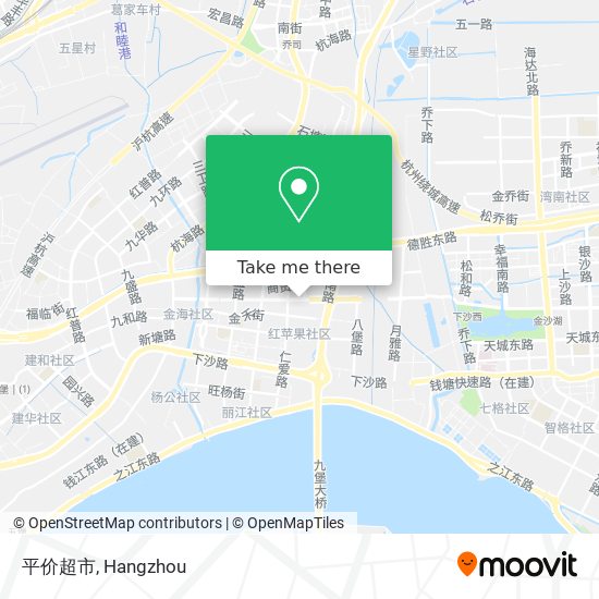 平价超市 map