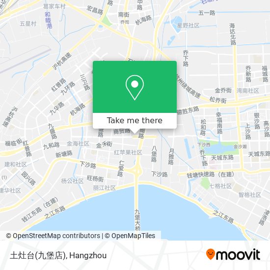 土灶台(九堡店) map