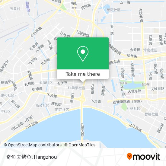 奇鱼夫烤鱼 map