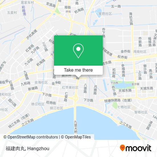 福建肉丸 map