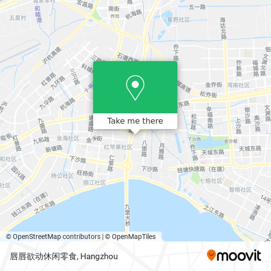 唇唇欲动休闲零食 map