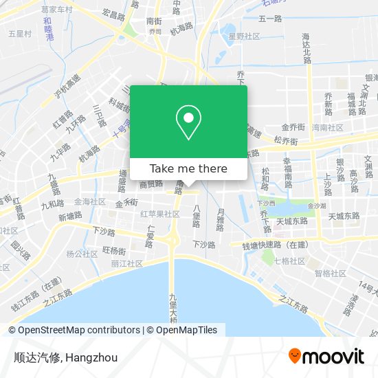 顺达汽修 map