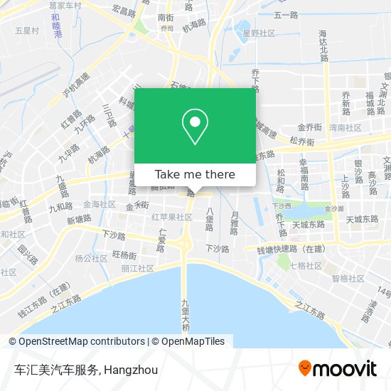 车汇美汽车服务 map