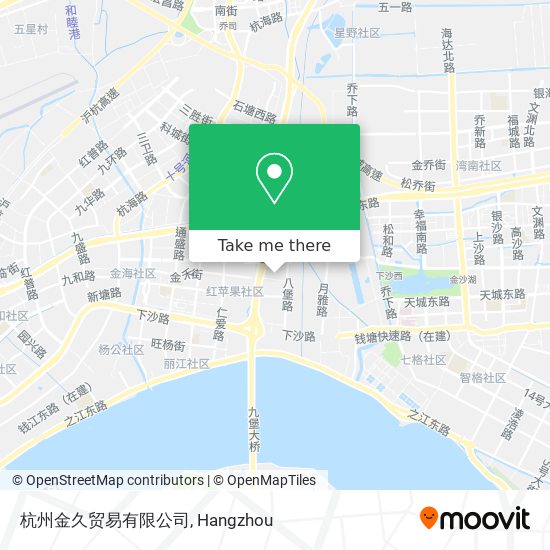 杭州金久贸易有限公司 map