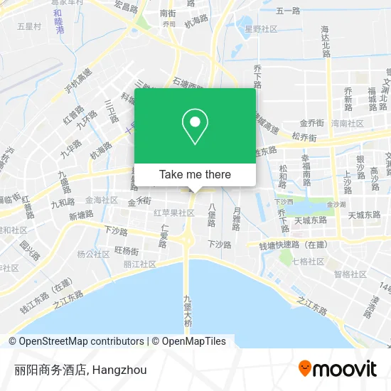 丽阳商务酒店 map