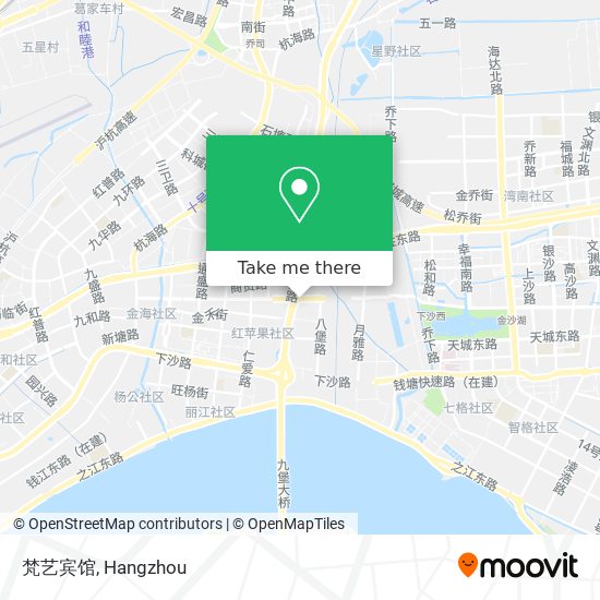 梵艺宾馆 map