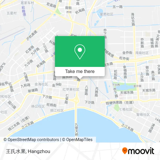 王氏水果 map