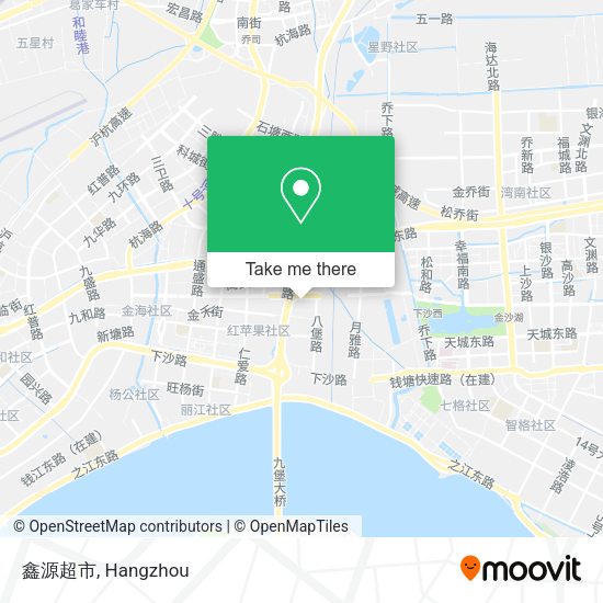 鑫源超市 map