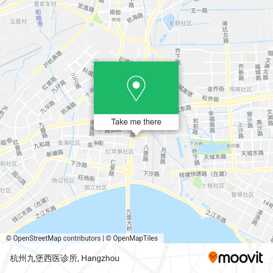 杭州九堡西医诊所 map