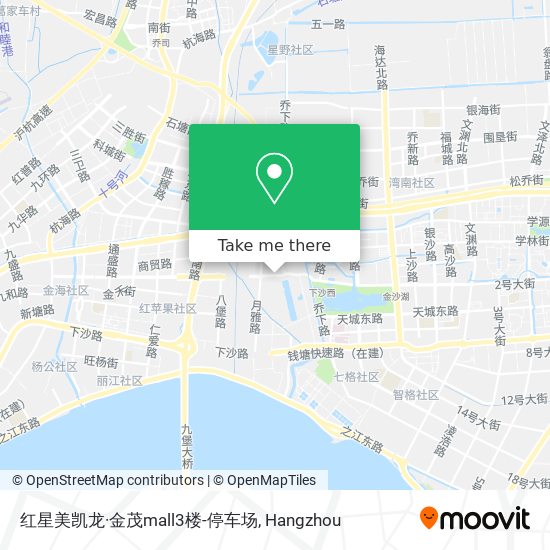 红星美凯龙·金茂mall3楼-停车场 map