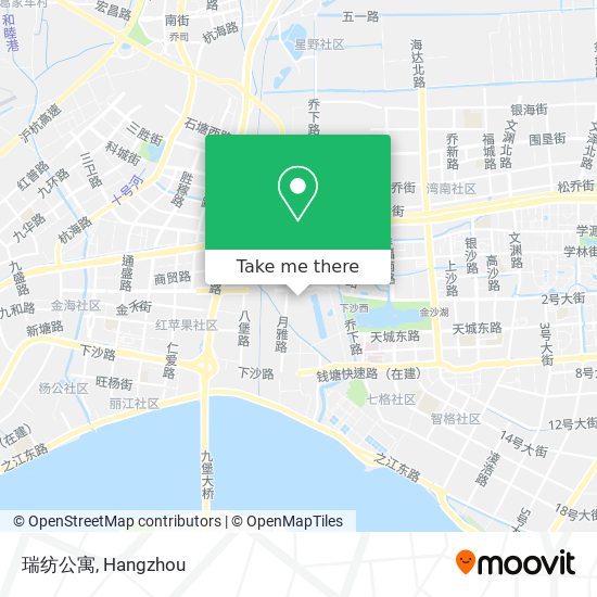 瑞纺公寓 map