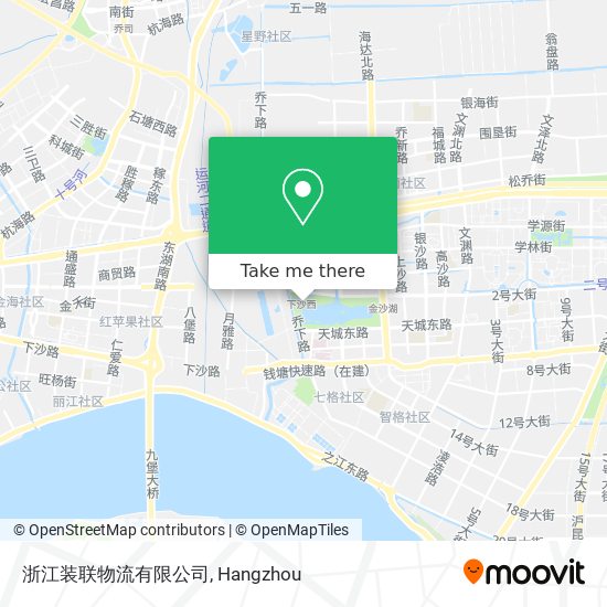 浙江装联物流有限公司 map
