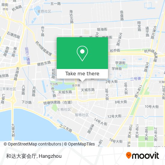 和达大宴会厅 map