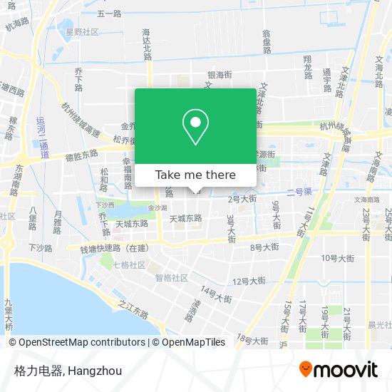 格力电器 map