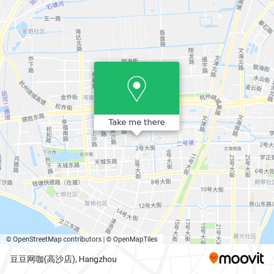 豆豆网咖(高沙店) map