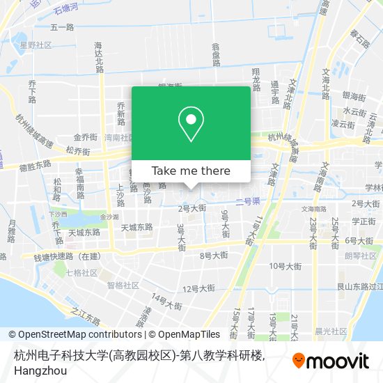 杭州电子科技大学(高教园校区)-第八教学科研楼 map