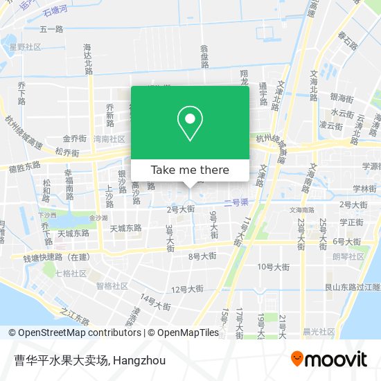 曹华平水果大卖场 map