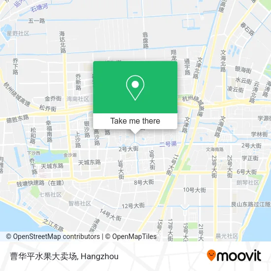 曹华平水果大卖场 map