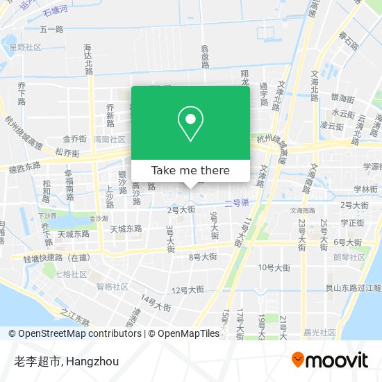 老李超市 map
