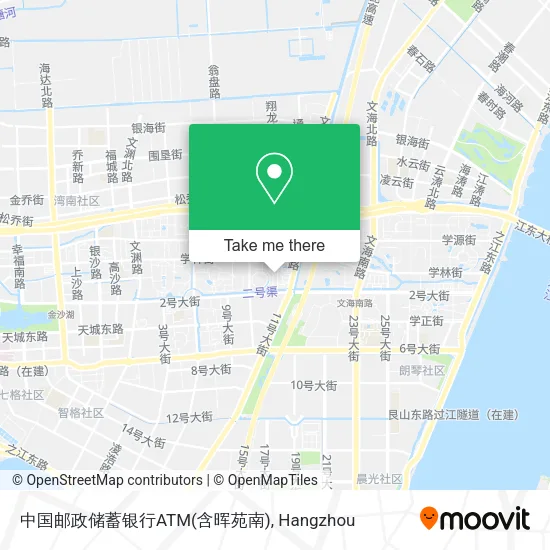 中国邮政储蓄银行ATM(含晖苑南) map