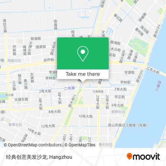 经典创意美发沙龙 map