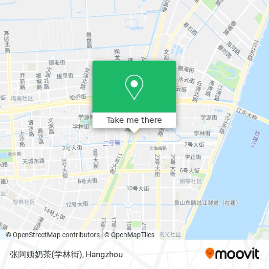 张阿姨奶茶(学林街) map