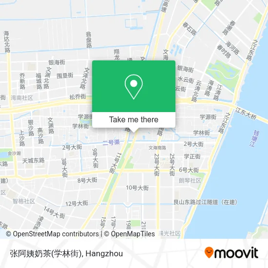 张阿姨奶茶(学林街) map