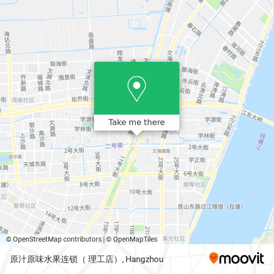 原汁原味水果连锁（ 理工店） map
