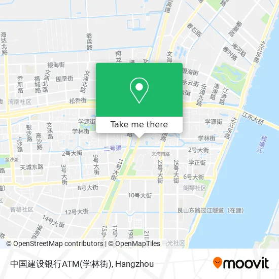 中国建设银行ATM(学林街) map