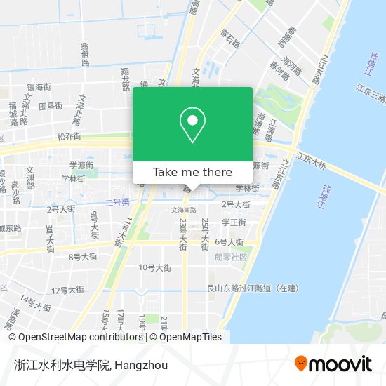 浙江水利水电学院 map