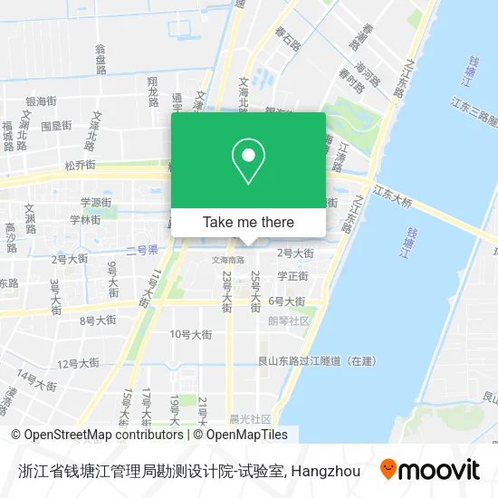 浙江省钱塘江管理局勘测设计院-试验室 map