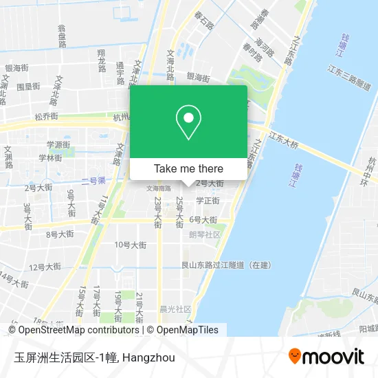 玉屏洲生活园区-1幢 map