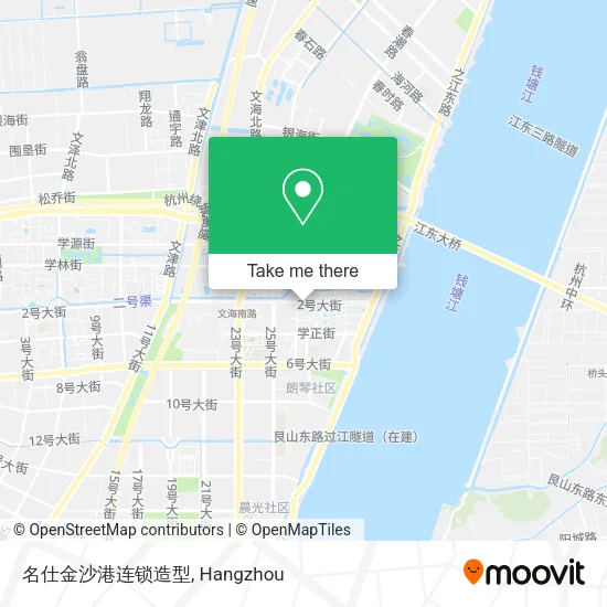 名仕金沙港连锁造型 map