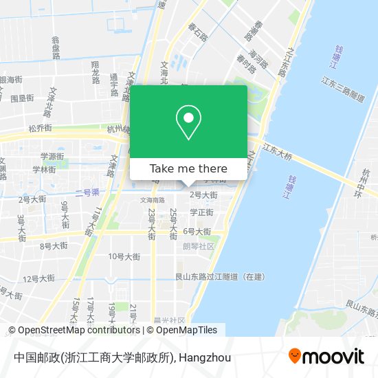 中国邮政(浙江工商大学邮政所) map