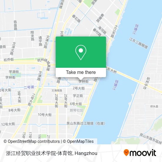 浙江经贸职业技术学院-体育馆 map