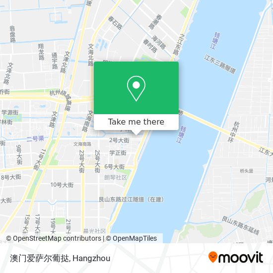 澳门爱萨尔葡挞 map