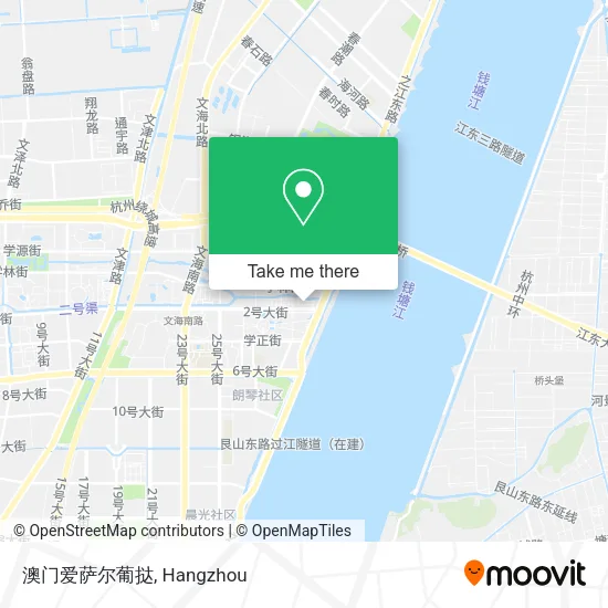 澳门爱萨尔葡挞 map
