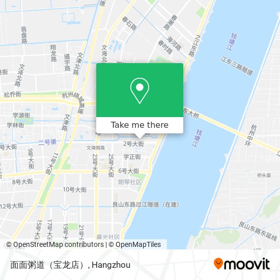 面面粥道（宝龙店） map