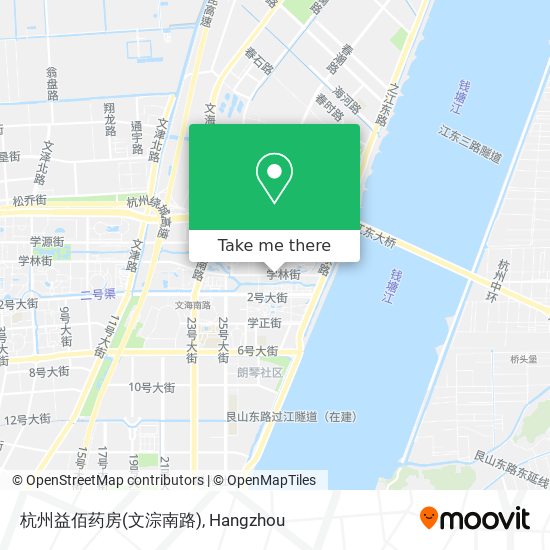 杭州益佰药房(文淙南路) map