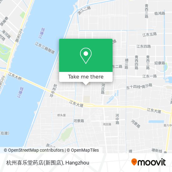 杭州喜乐堂药店(新围店) map