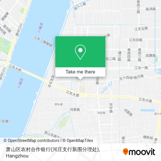 萧山区农村合作银行(河庄支行新围分理处) map
