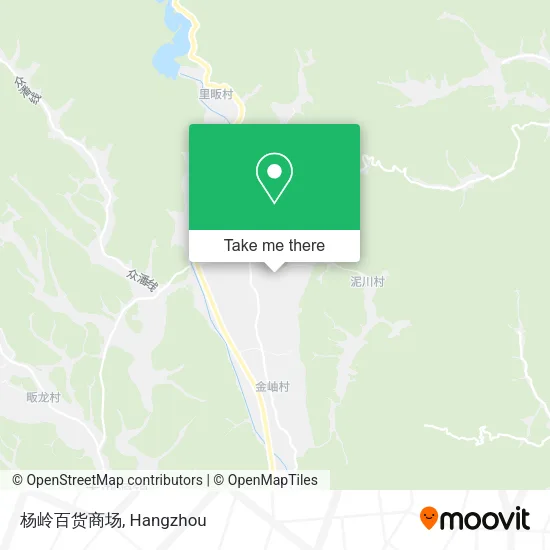 杨岭百货商场 map