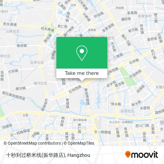 十秒到过桥米线(振华路店) map