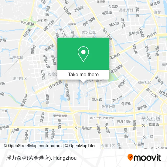 浮力森林(紫金港店) map