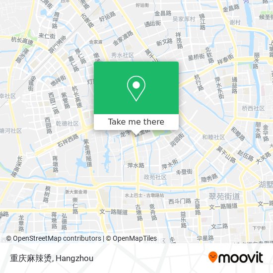 重庆麻辣烫 map
