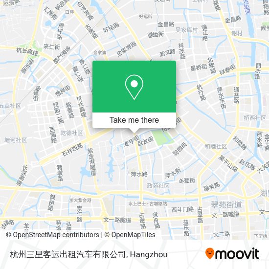 杭州三星客运出租汽车有限公司 map