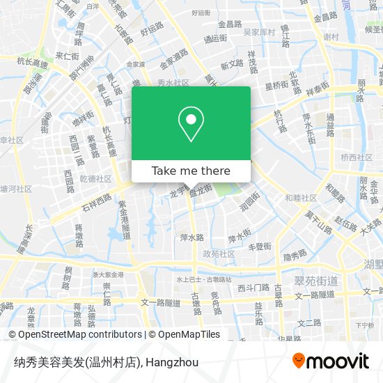 纳秀美容美发(温州村店) map