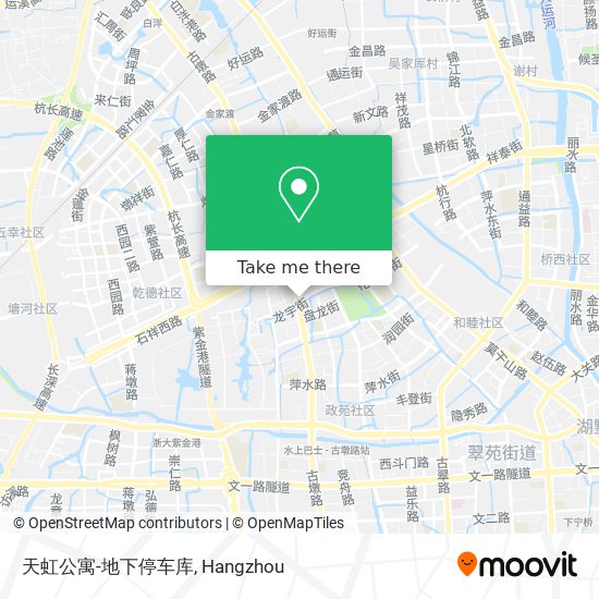 天虹公寓-地下停车库 map